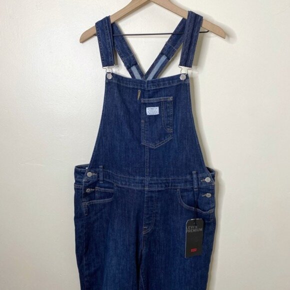 Levi’s Premium Bib Denim Overalls NWT 18W - Picture 3 of 12